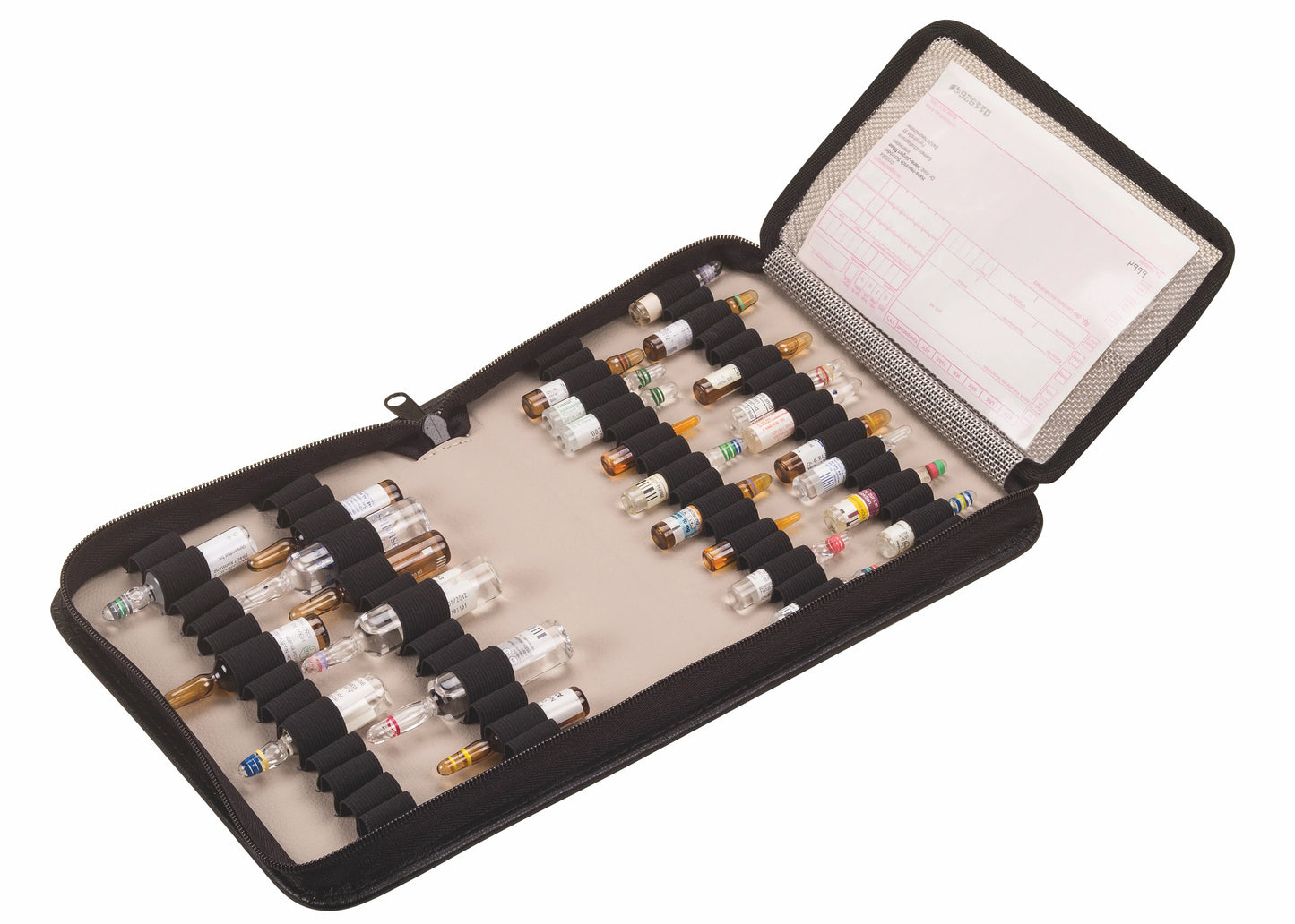 Karl Bollmann Ampullarium – kompakte Ampullentasche für 60 Ampullen - Pull Up Samplecase