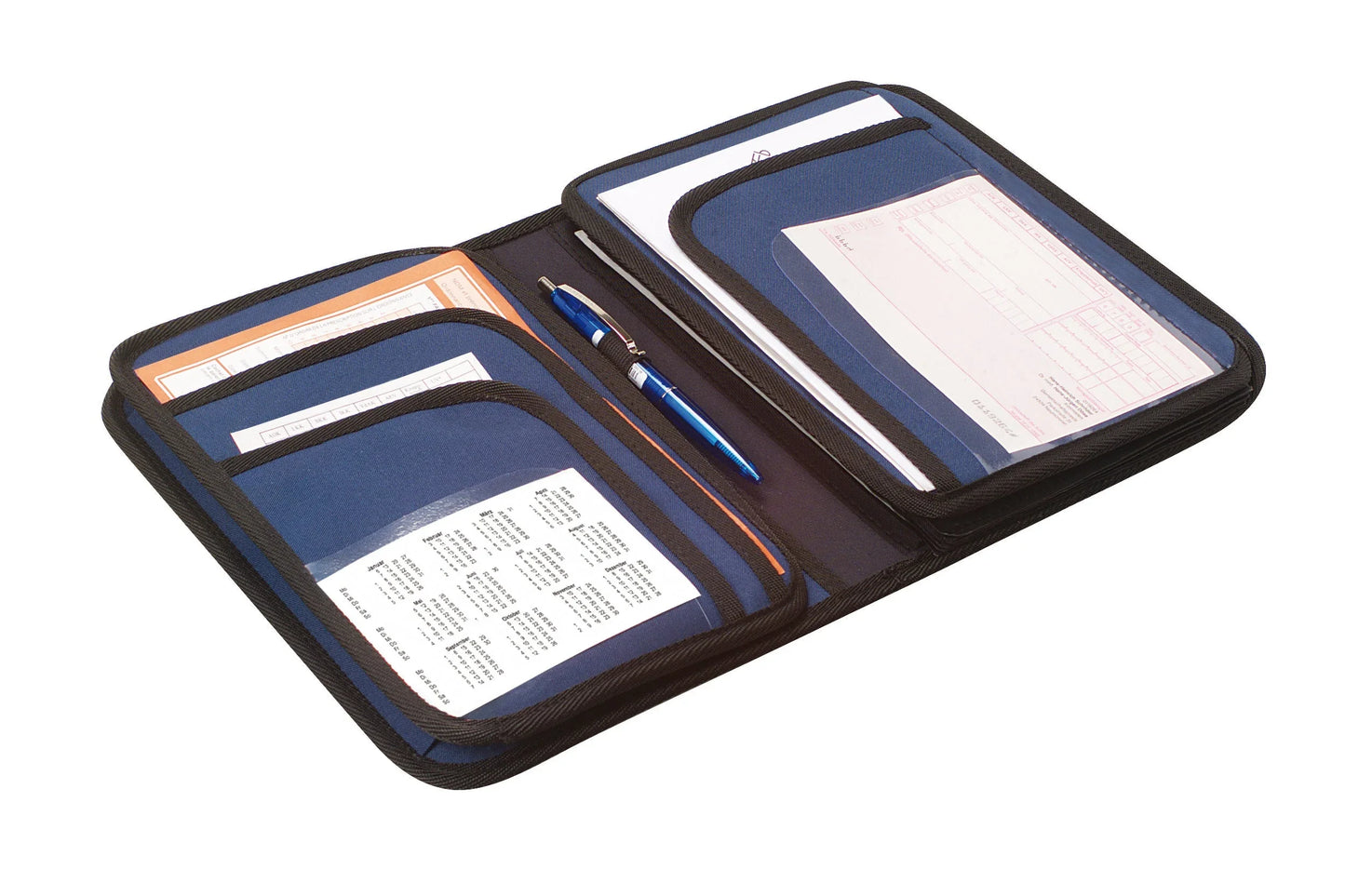 Formularmappe für Rezepte & Karteikarten – A5 mit 11 Fächer - Pull Up Samplecase