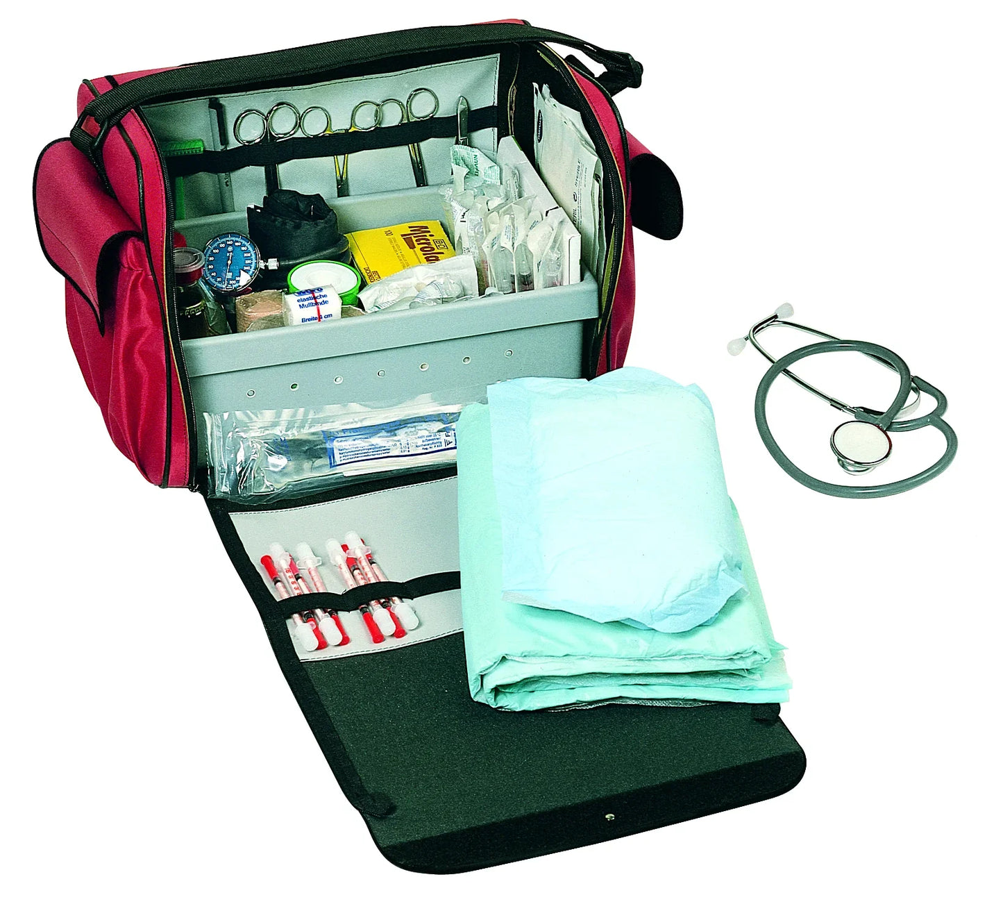 Pflegetasche für Pflegepersonal - ideal für den Pflegealltag - Pull Up Samplecase