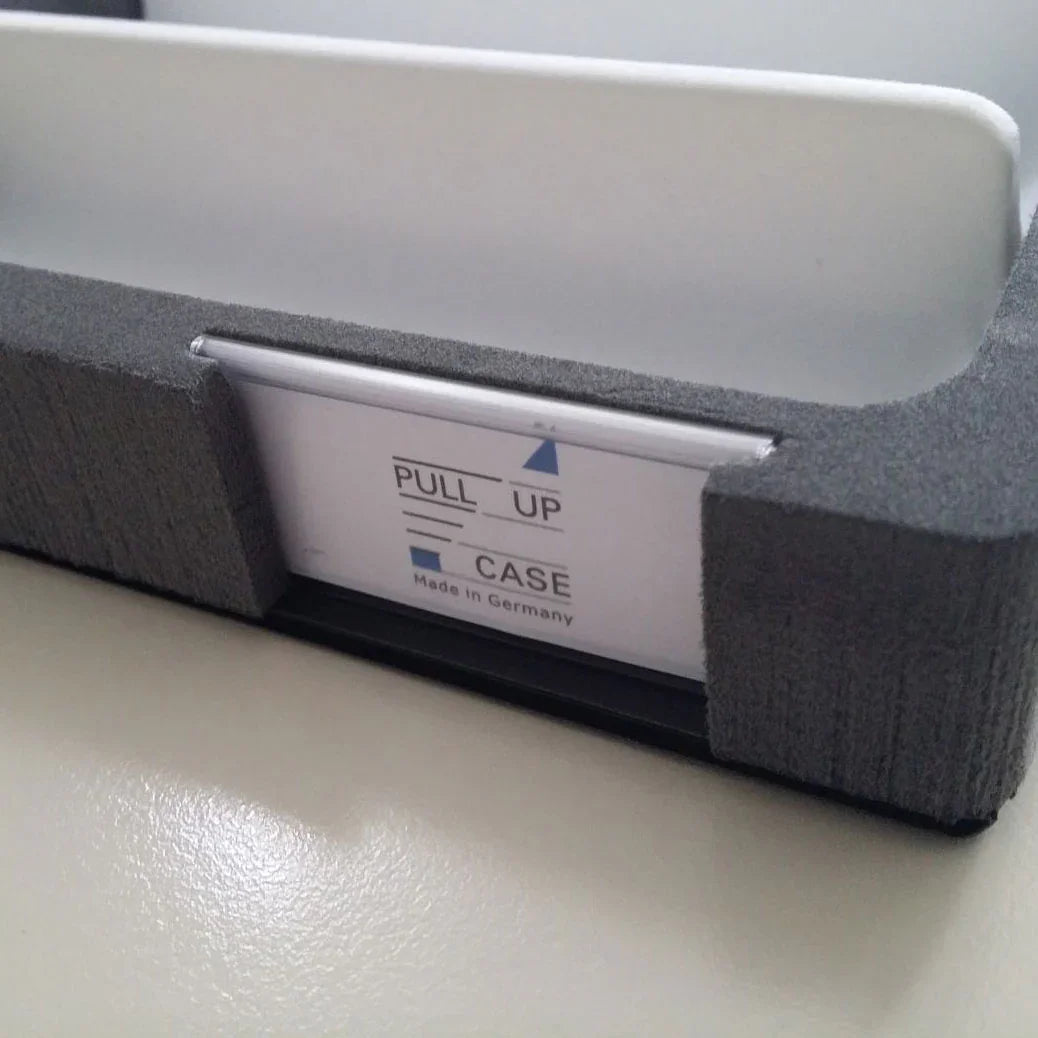 Etikettenhalter für Tray - Pull Up Samplecase