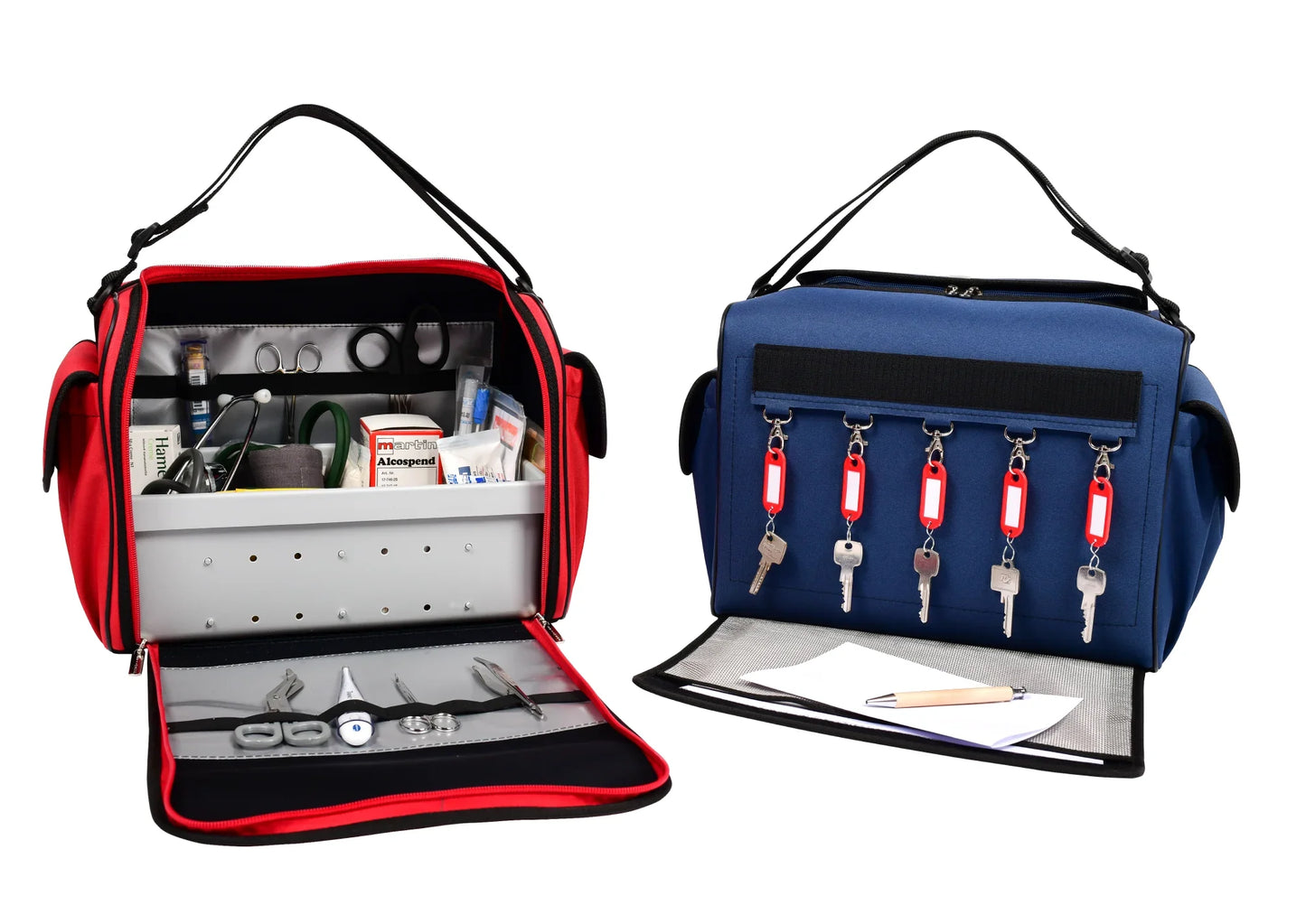 Pflegetasche für Pflegepersonal - ideal für den Pflegealltag - Pull Up Samplecase