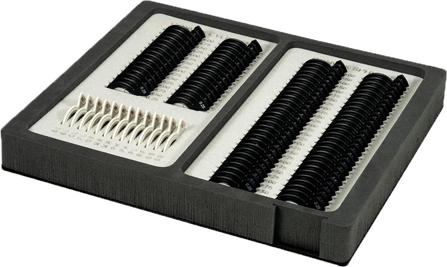 Tray TB-06-01 Gläser für Optiker-Koffer