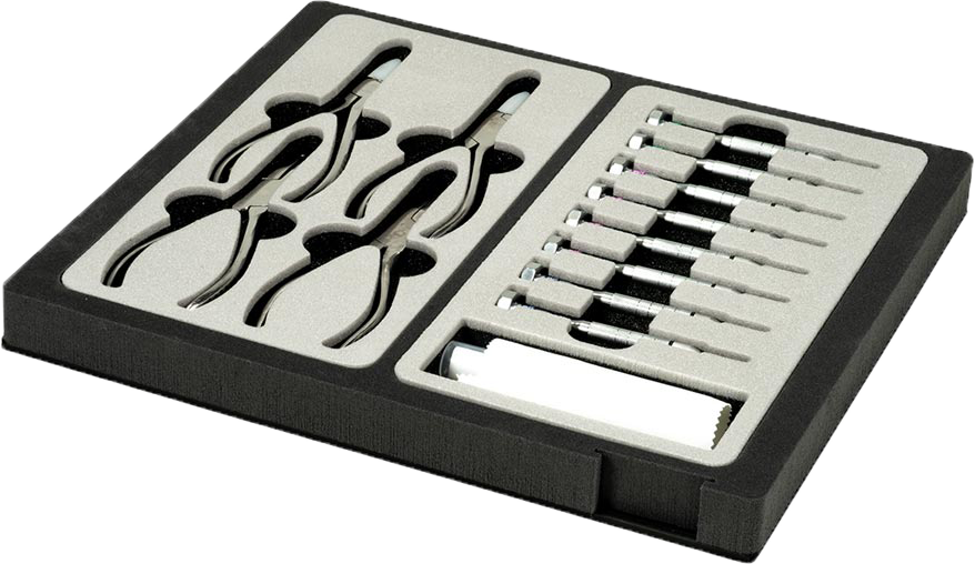 Tray TB-06-02 Pliers für Optiker-Koffer