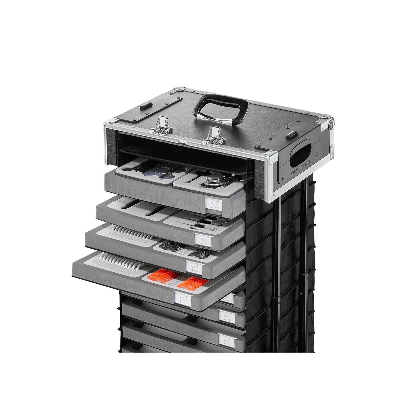 Mobiler Optik Shop - Classic 61L - Pull Up Samplecase