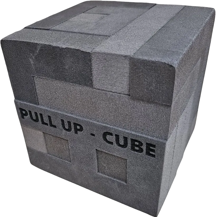 Originaler freigestellter Pull Up Cube ohne NEW-Banner