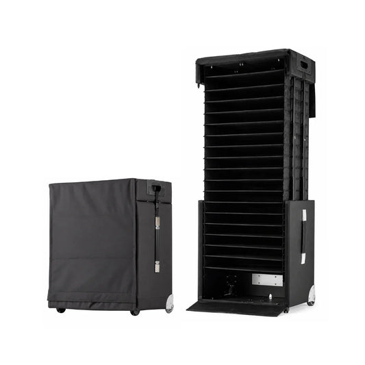 Avantgarde 86 L – Kompakter Brillenkoffer für bis zu 360 Fassungen - Pull Up Samplecase