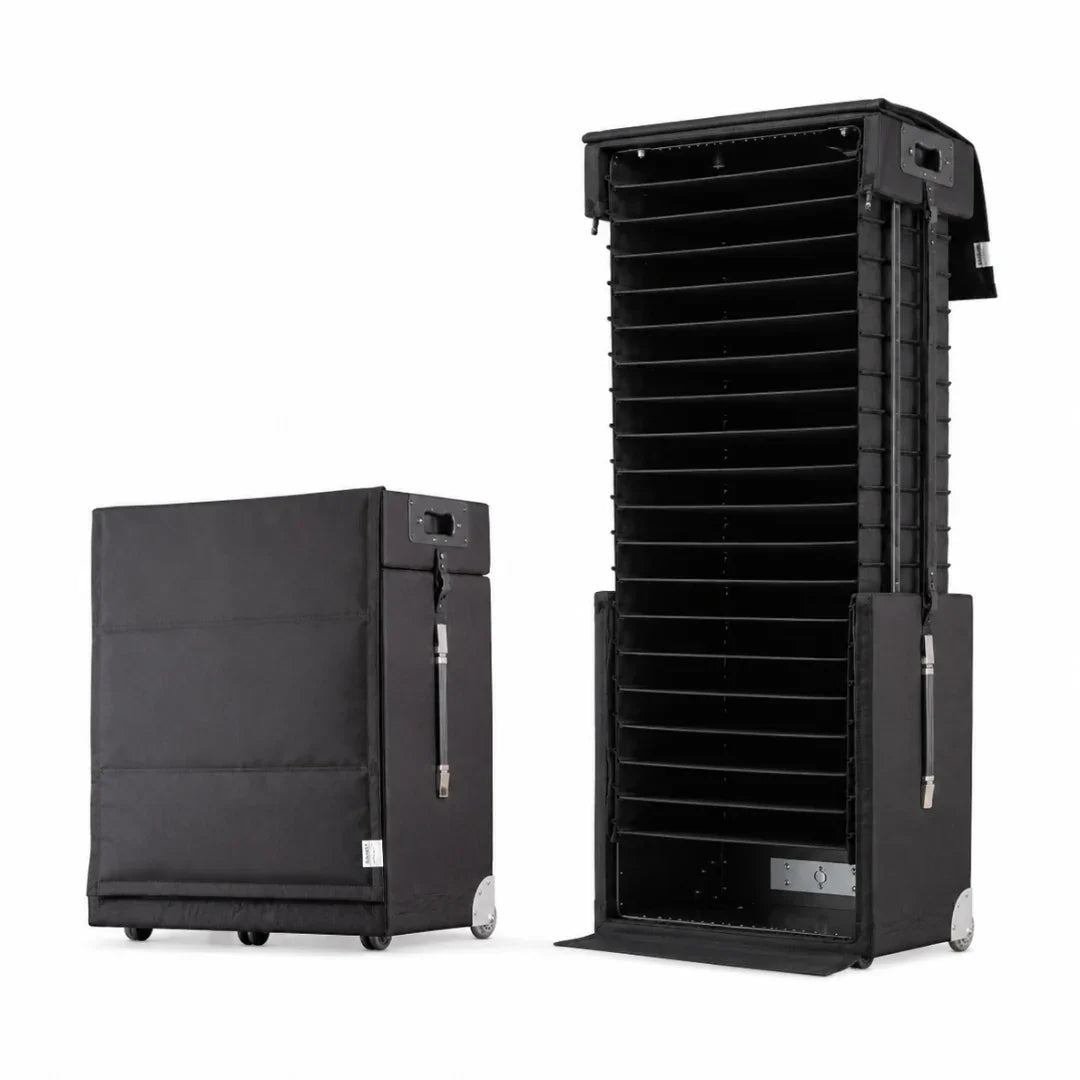 Avantgarde 92 L-B – Der größte Pull Up Brillenkoffer bis zu 400 Brillen - Pull Up Samplecase