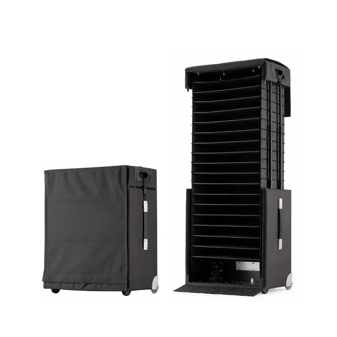 Avantgarde 92 L-A – Brillenkoffer mit 20 Fächer für bis zu 360 Fassungen - Pull Up Samplecase