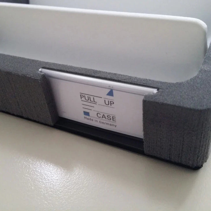 Etikettenhalter für Tray - Pull Up Samplecase